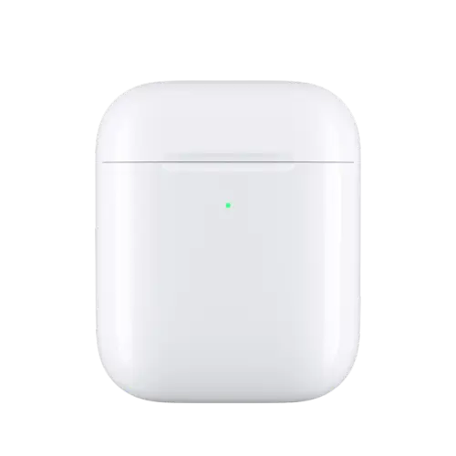 سماعات أبل إير بودس اللاسلكية مع حافظة شحن